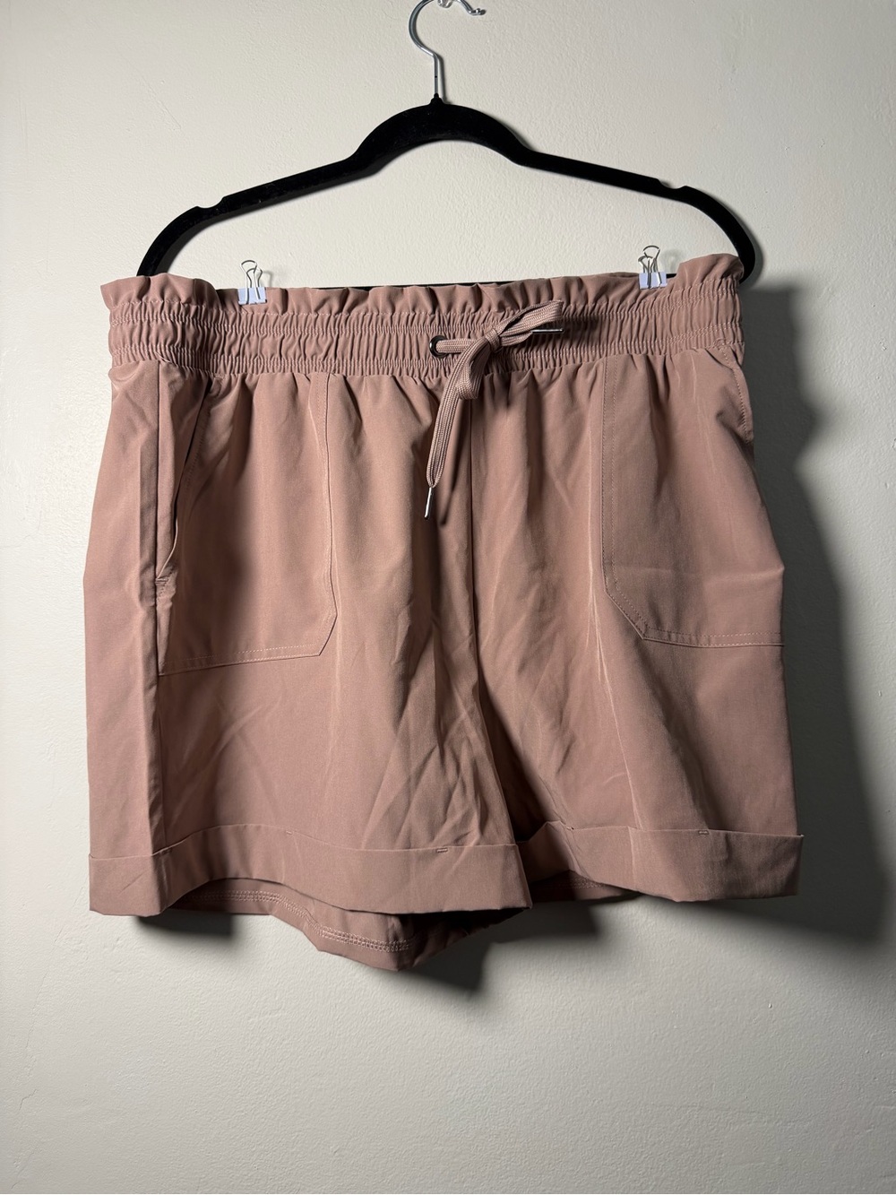 Danskin Dusty Rose Athletic Drawstring Shorts